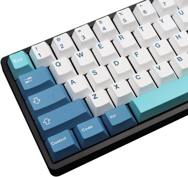 Main image of MOLGRIA Shoko Keycaps, 129 Set PBT Keycaps for Gaming Keyboard, Cherry Profile Dye Sublimation Keycaps with Puller for Gateron Kailh Cherry MX 104/87/74/61 60 Keyboard
