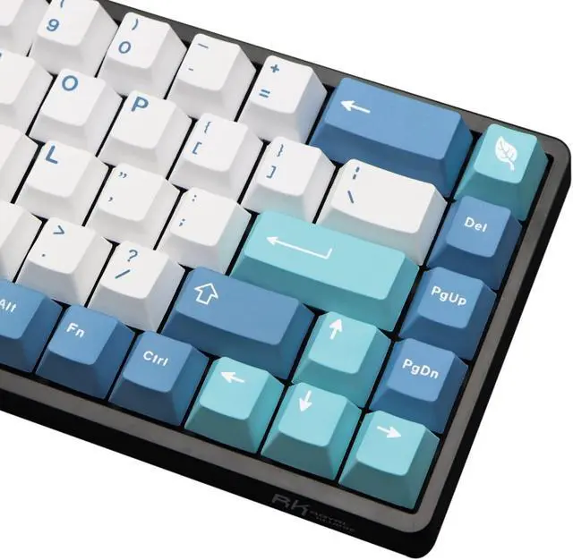 Alt view image 4 of 5 - MOLGRIA Shoko Keycaps, 129 Set PBT Keycaps for Gaming Keyboard, Cherry Profile Dye Sublimation Keycaps with Puller for Gateron Kailh Cherry MX 104/87/74/61 60 Keyboard