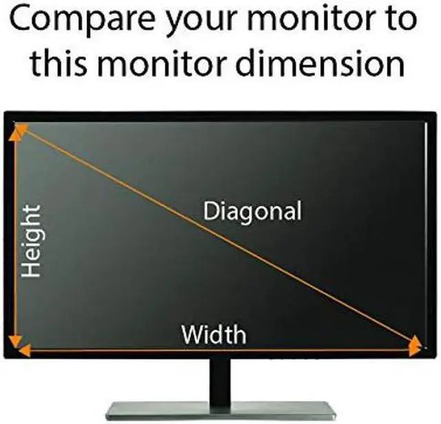Alt view image 4 of 5 - Premium Anti Blue Light and Anti Glare Screen Protector (3 Pack) for 21.5 Inches Widescreen Desktop Monitor. Filter Out Blue Light and Relieve Computer Eye Strain to Help You Sleep Better