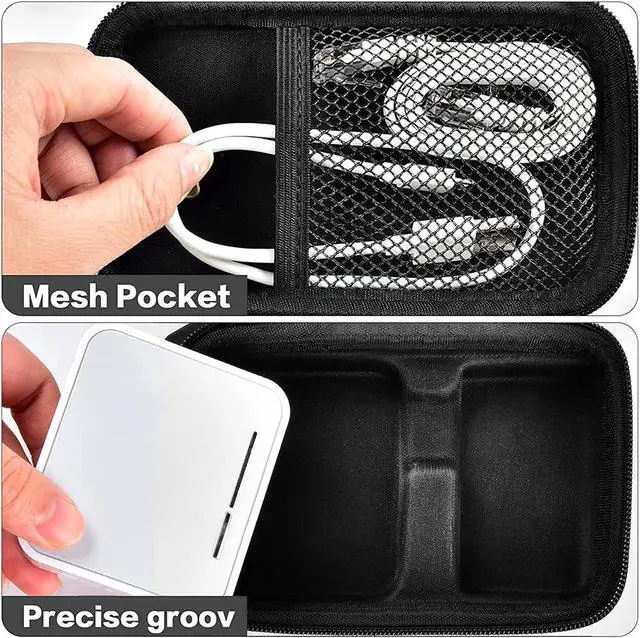 Alt view image 5 of 5 - GWCASE Battery Organizer Storage Holder + Case Compatible with TP-Link AC750 Wireless Portable for Nano Travel Router