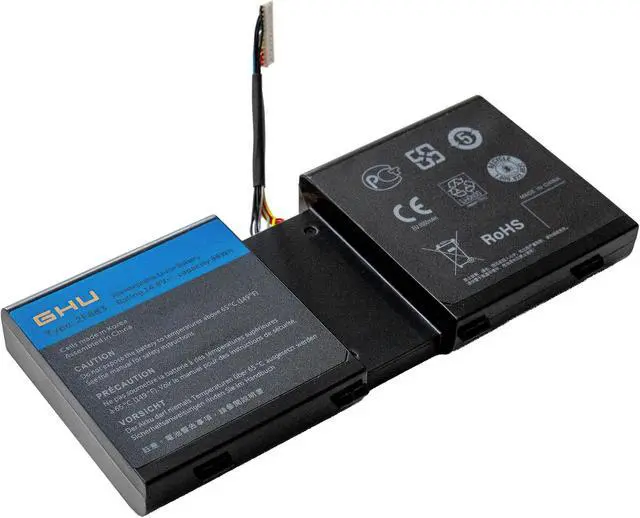 Alt view image 2 of 5 - GHU New 2F8K3 Laptop Battery Compatible with Dell Alienware 17 17X M17X-R5 18 18X M18X-R Series 02F8K3 KJ2PX 0KJ2PX G33TT 0G33TT 14.8V 86Wh