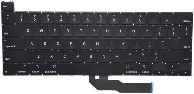 Alt view image 2 of 5 - Padarsey Replacement Backlight Backlit Keyboard Compatible with MacBook Pro 13 inch A2251 Released 2020 US Layout+Keyboard Screws+Screwdriver