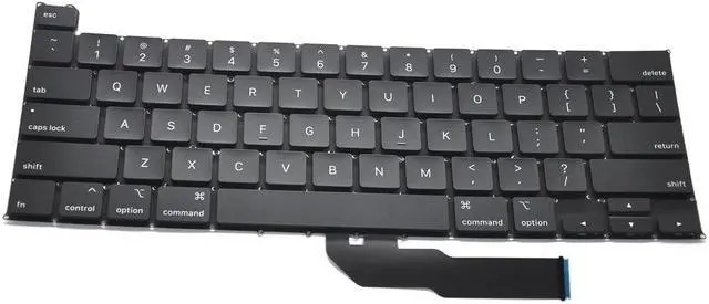 Alt view image 4 of 5 - Padarsey Replacement Backlight Backlit Keyboard Compatible with MacBook Pro 13 inch A2251 Released 2020 US Layout+Keyboard Screws+Screwdriver