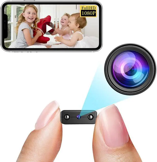 Main image of Smallest Spy Camera,Mini Wireless Camera,Spy Camera Hidden Camera Detector,HD1080P Baby Monitor,Pet Camera with Night Vision,Motion Detection, Cloud Storage for Security Camera, with iOS Android APP