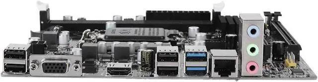 Alt view image 2 of 5 - B75 Motherboard with USB 3.0 & SATA3, Intel LGA1155 Socket Desktop Motherboard, DDR3 Memory Support, HD Graphics, ATX Form Factor for PC Builds & Upgrades