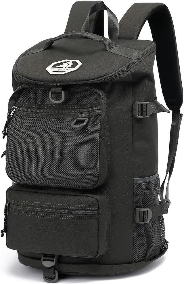 Main image of Kalesi Gym Duffle Bag Backpack 4-Way Waterproof with Shoes Compartment for travel Sport Hiking laptop (gray)