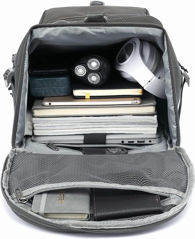 Alt view image 5 of 5 - Kalesi Gym Duffle Bag Backpack 4-Way Waterproof with Shoes Compartment for travel Sport Hiking laptop (gray)