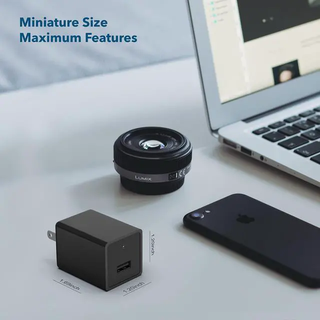 Alt view image 5 of 5 - SPYLEAGUE Newer 2022 Release Spy Camera Hidden Camera USB Charger [Expanded Pack] WiFi Recording Device Home Security Full HD 1080 Mini Spy Camera Surveillance USB Smart Charger Tiny Spy Tool