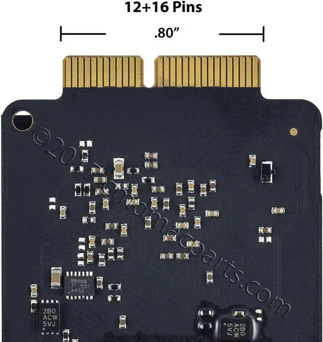 Alt view image 4 of 4 - Odyson - 1TB SSD with Heatsink Replacement for Apple Mac Pro A1481 (Late 2013)
