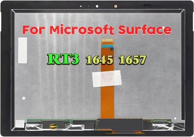 Alt view image 2 of 5 - PEHDPVS Screen Replacement for Microsoft Surface RT3 1645 1657 RT3 1920x1280 10.8 inch LCD LED Display Touch Screen Digitizer Assembly (Not for Surface Pro 3)