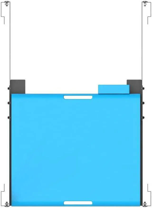 Alt view image 3 of 5 - QiaoYoubang 1U Universal Rack Mount Rails- 4-Post Server Rack Shelf Rail 16-29 inches Adjustable Depth for APC HP IBM DELL Compaq