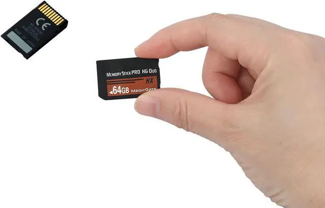 Alt view image 5 of 5 - Mrekar 64GB High Speed Memory Stick Pro-HG Duo for PSP Accessories Camera Memory Card