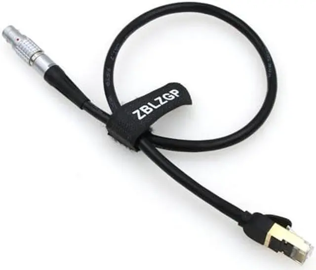 Alt view image 4 of 5 - ZBLZGP Cat5e Ethernet Cable to Teradek COLR 1B 10 Pin RJ45 Ethernet Cable for ARRI Alexa Mini/XT/SXT/Alexa Mini LF Cameras 45cm