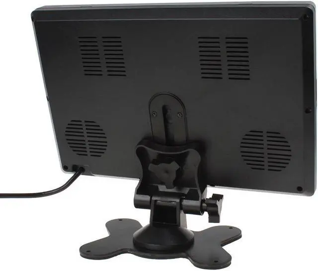 Alt view image 3 of 5 - SallyBest® 9 Inch 16:9 HD Pillow TFT LCD Color Screen Car Rearview Monitor Support 2 Video Output Widescreen Car Rear View Headrest DVD VCR Monitor with Touch Button & Remote Control