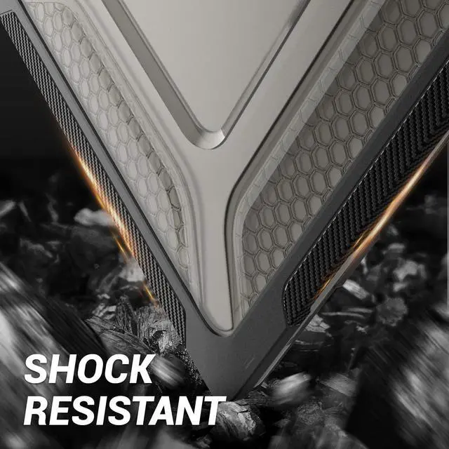 Alt view image 5 of 5 - SEYMAC stock Case for MacBook Pro 16 inch 2024-2021 A3403 A3186 A2991 A2780 A2485, Shock-Absorbing Protection with Folding Stand &Mouse Pad/Bag Case for MacBook Pro 16'' M4/M3/M2/M1 (Black)