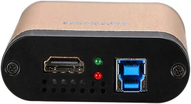 Alt view image 3 of 5 - SDTNOVA HDMI SDI Video Capture USB3.0 Capture Video Card 360MB/s for Windows Linux OS X MAC 1080P 60fps UVC YUVC422 PnP Live Streaming Conver PC USB External SDI HDMI Game Video Capture No Need Driver
