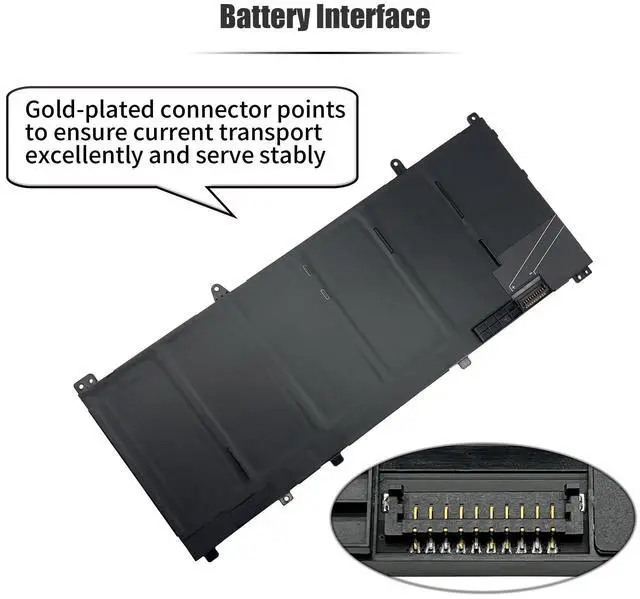 Alt view image 5 of 5 - INTIFO 80.5Wh VG661 Laptop Battery Compatible with Dell Alienware X14 R1 R2 Series 0GD3C9 GD3C9 0V4N84 V4N84 Notebook [11.4V 6709mAh 6-Cell]