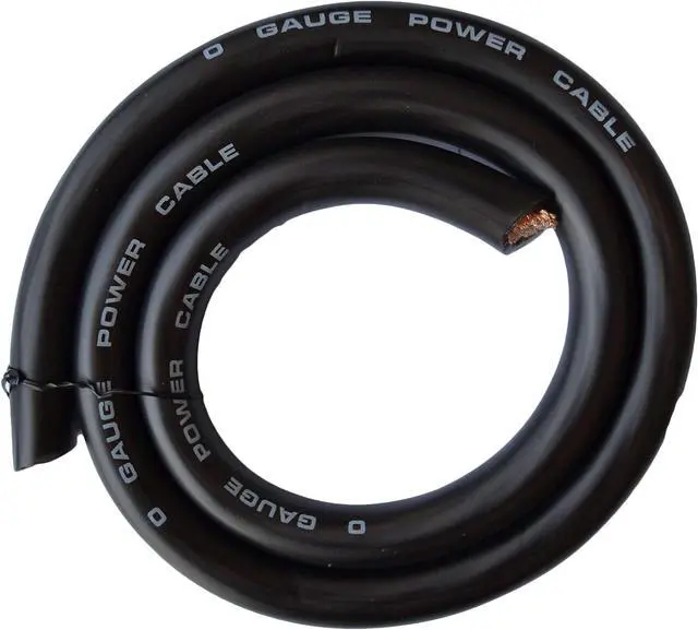 Alt view image 3 of 5 - SoundBox PCK0, 0 Gauge Amp Kit Complete Amplifier Install Wiring Cables - 7500W