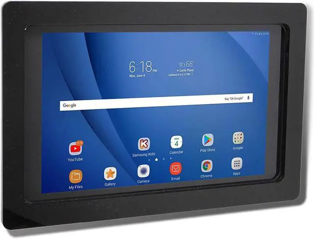 Main image of TABcare Security Anti-Theft Acrylic VESA Case for Lenovo TAB M8 Gen 1/2/3 FHD with Wall Mount Kit & 90-Degree Micro USB Charge Cable (TAB M8 Gen 1/2, Black)