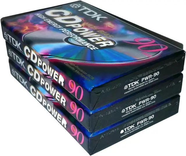 Alt view image 2 of 4 - TDK 3 Pack High Bias IEC II Blank Audio Cassettes