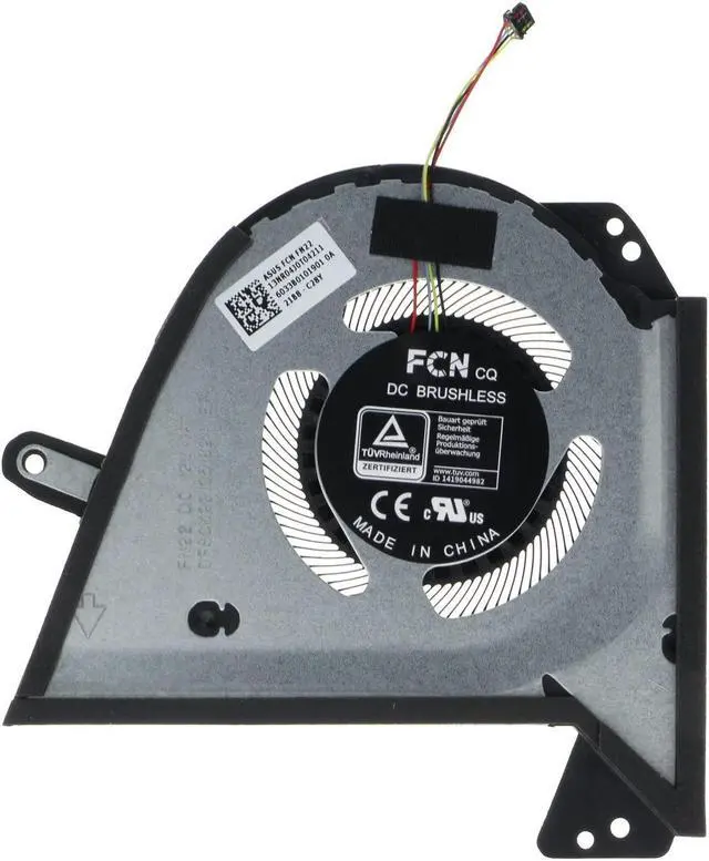 Alt view image 5 of 5 - CPU GPU Cooling Fan for ASUS Zephyrus G15 GA503QC GA503QE GA503QM GA503QR GA503QS Zephyrus M16 GU603HE GU603HM GU603HR 12V 1A FN22 13NR04J0T04211 DFSCK221051824 FN23 13NR04J0T03211 DFSCK221151812