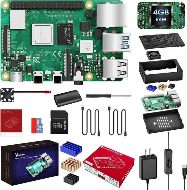 Raspberry Pi 4 Model B 4GB ram set good