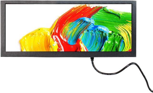 Main image of VSDISPLAY 12.3 inch 12.3'' 1920x720 600nit IPS Portable LCD Monitor VS123ZJ01A,with USB VGA Video Port,Dual Speakers, as DIY Stretched Bar Display