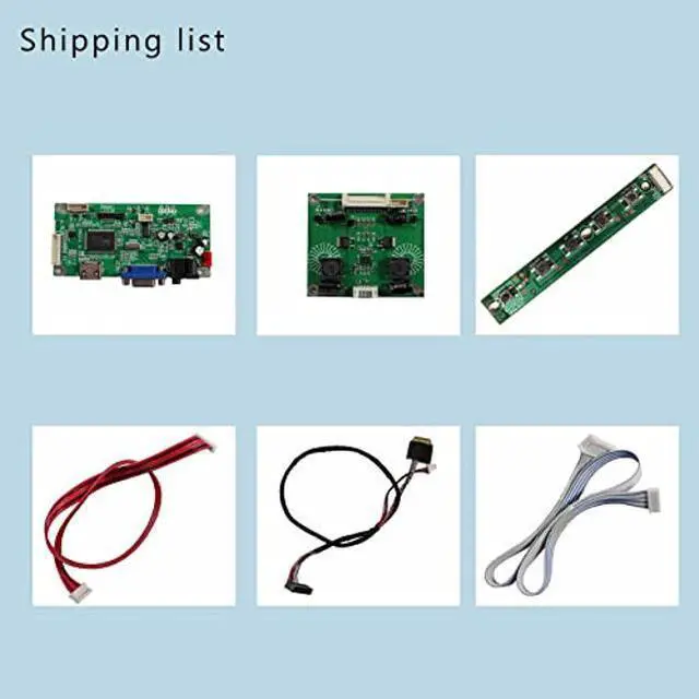 Alt view image 3 of 5 - VSDISPLAY VGA Controller Board eDP for 27" 2560x1440 2K LM270WQ1-SDE3 36 pin WLED LCD Screen