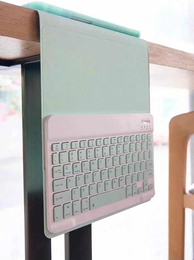 Alt view image 5 of 5 - GOOVEN Keyboard case for Fire HD 10 /Fire HD 10 Plus (11th Generation 2021 Released) Magnetic Detachable Bluetooth Wireless Keyboard Cover Ultra-Thin Slim Smart Color keycap (Black)