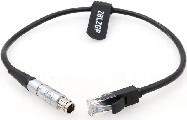 Main image of ZBLZGP Fisher 8-pin Male to Ethernet RJ45 PC Data Transfer Ultrahigh-Speed Cable for Phantom VEO S 4K Camera (1M)