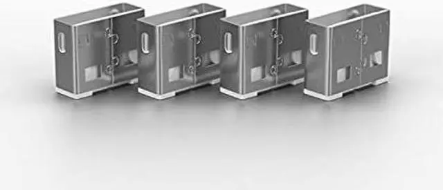 Alt view image 4 of 5 - Lindy USB Port Blocker - Pack of 4, White (40454)