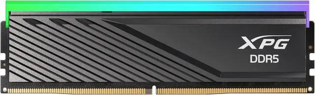 Alt view image 2 of 4 - XPG Lancer Blade RBG DDR5 6000MHz CL30 32GB (2x16GB) PC5-48000 RAM 288-Pins UDIMM Desktop Memory Kit Black Heatsink(AX5U6000C3016G-DTLABRBK)