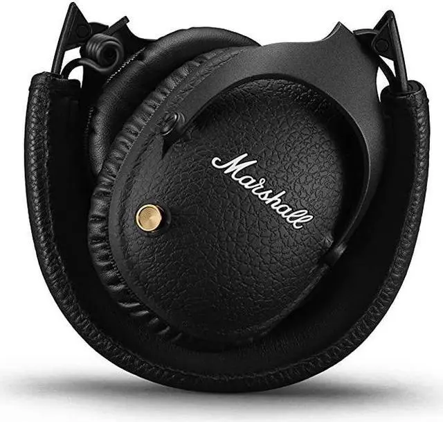 Alt view image 5 of 5 - Marshall Monitor II Active Noise Canceling Over-Ear Bluetooth Headphone, Black