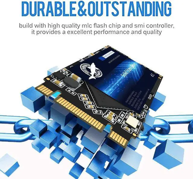 Alt view image 4 of 5 - SSD SATA M.2 2242 250GB Dogfish Ngff Internal Solid State Drive High Performance Hard Drive for Desktop Laptop SATA III 6Gb/s Includes SSD 60GB 120GB 240GB 250GB 480GB 500GB 1TB (250GB, M.2-2242)