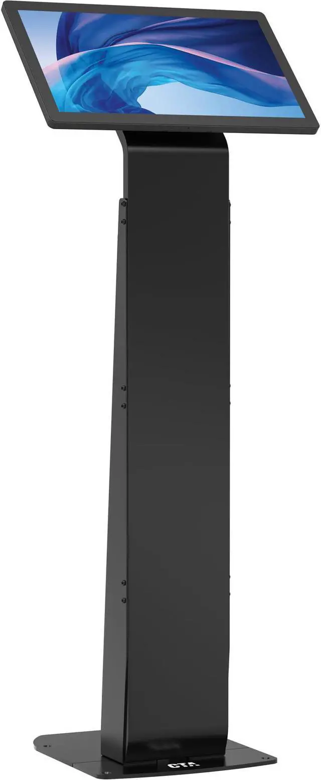 Main image of Premium Monitor Floor Stand - CTA Premium Floor Stand for Monitors up 32" - Black - (ADD-PARAFSM)