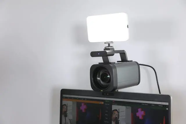 Alt view image 5 of 5 - PTZOptics Studio Pro Camera with 12x Optical Zoom Lens, 72.5-Degree FoV, 1080p Display, and Remote Control Support