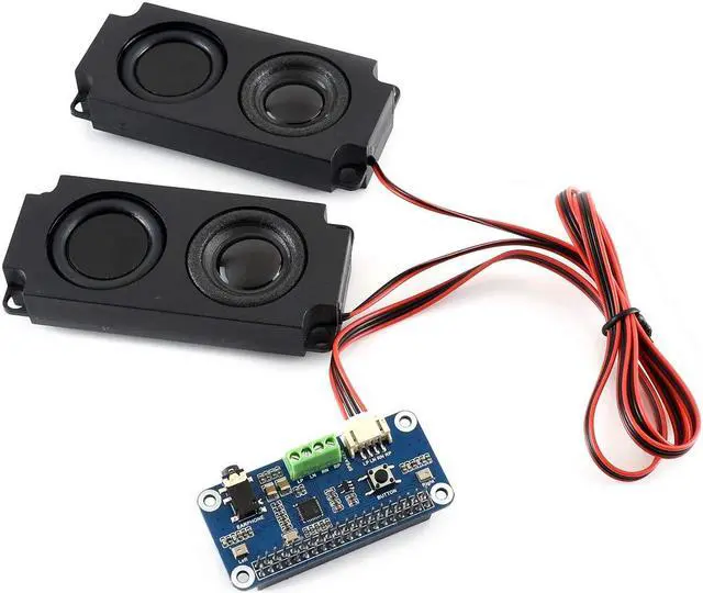 Main image of Waveshare WM8960 Hi-Fi Sound Card HAT Stereo CODEC Playing and Recording I2S Interface for Raspberry Pi Zero/Zero W/Zero WH/2B/3B/3B+