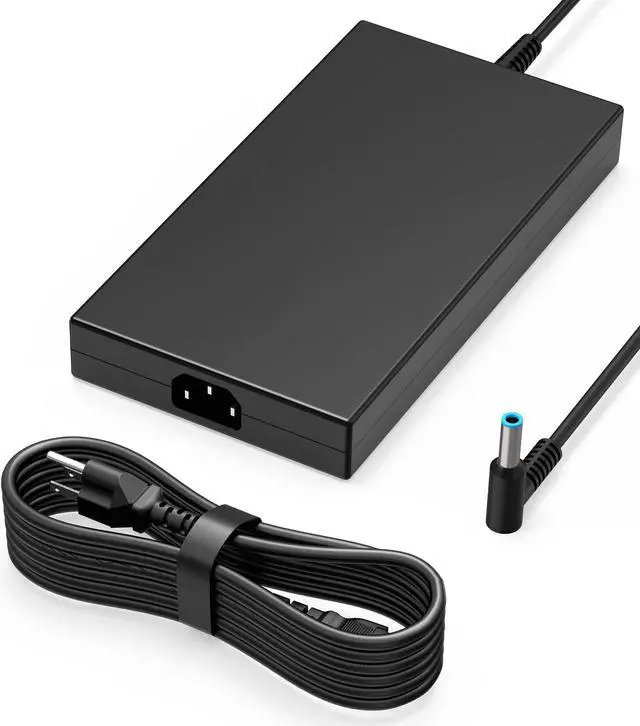 Main image of XOUBZ 200W 10.3A AC Adapter Laptop Charger for HP OMEN Pavilion 15 17 15t 17t Envy 15 17 2020 zbook Fury Studio 15 17 G3 G4 G5 G6 G7 TPN-DA10 ADP-200HB B TPN-CA03 835888-001 815680-002 Power Cord