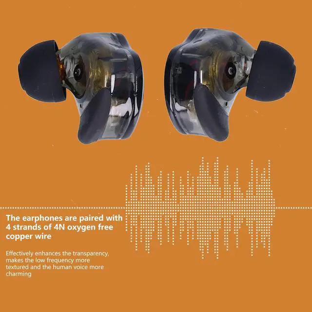 Alt view image 4 of 5 - Hilitand Wired Earbuds, Headphones with Stereo Bass Earphones Noise Reduction in-Ear Headset for All Smartphones Tablets MP3 Player That with 3.5 mm Interface(Black)