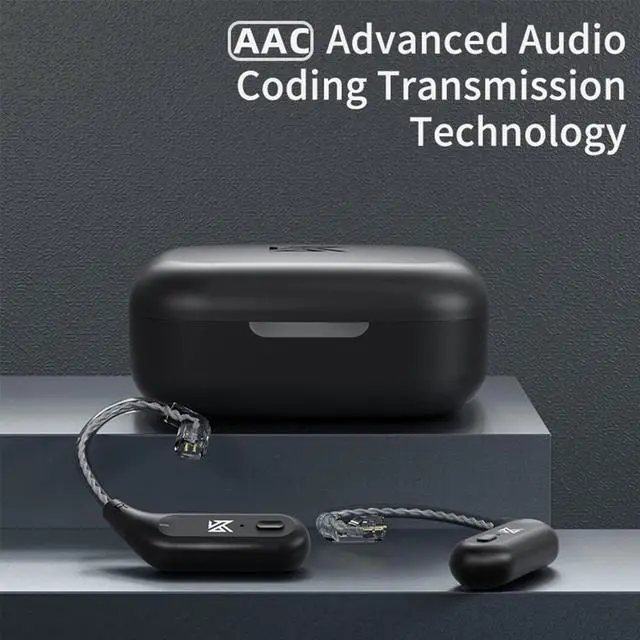 Alt view image 2 of 5 - KZ AZ09 Bluetooth 5.4 Module Wireless Waterproof Ear Hook Extra Long Battery Life Bluetooth Cable for KZ ZST/ZSTX/ZS10/AS06/AS10/BA10/ZSR/ES4 (B pin)