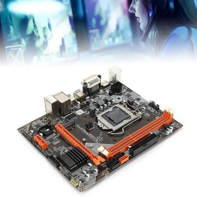 Alt view image 5 of 5 - Desktop Motherboard, LGA 1155 DDR3 Computer Desktop Mainboard for B75, 3 x SATA2.0 Interface, Support VGAHDMIDVI Output