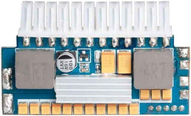 Alt view image 5 of 5 - RGEEK 24-Pin ATX PSU - 12V DC Input, 450W Peak Output, Mini ITX PC Power Supply