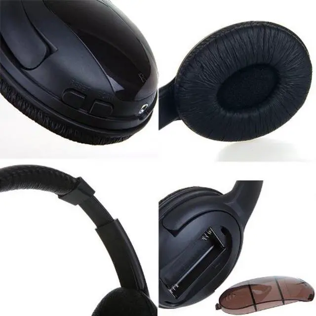 Alt view image 4 of 5 - SmartEra HiFi Wireless RF Headphones for FM Radio,Monitor,MP3,PC,TV,Audio Mobile Phones