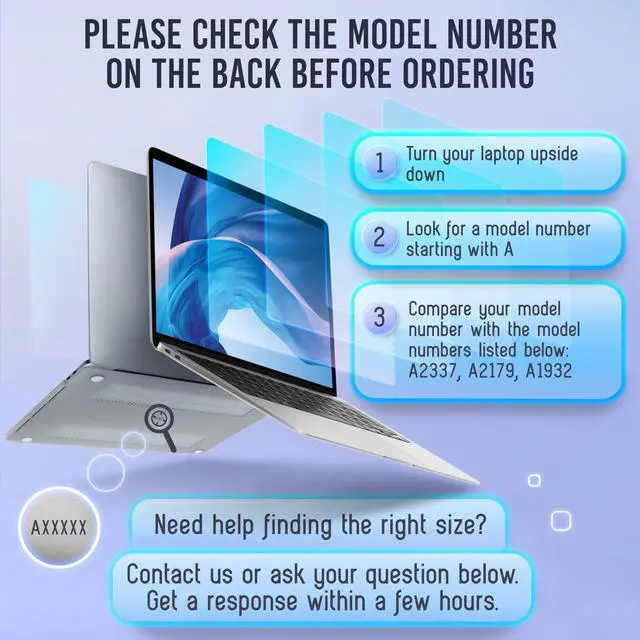 Alt view image 2 of 5 - VINTEZ Magnetic Blue Light Screen Protector Compatible With MacBook Air 13" 2018, 2019, 2020, 2021, M1 Anti Blue Light Blocking Filter for Laptop