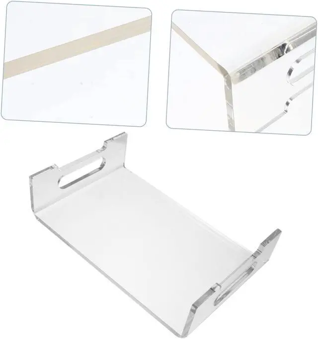 Alt view image 3 of 5 - Computer Monitor Stand for Desk - Computer Stand Laptop Monitor Mount PC Stand Desk Laptop Stand Desk Monitor Riser Rack Computer Elevated Shelf