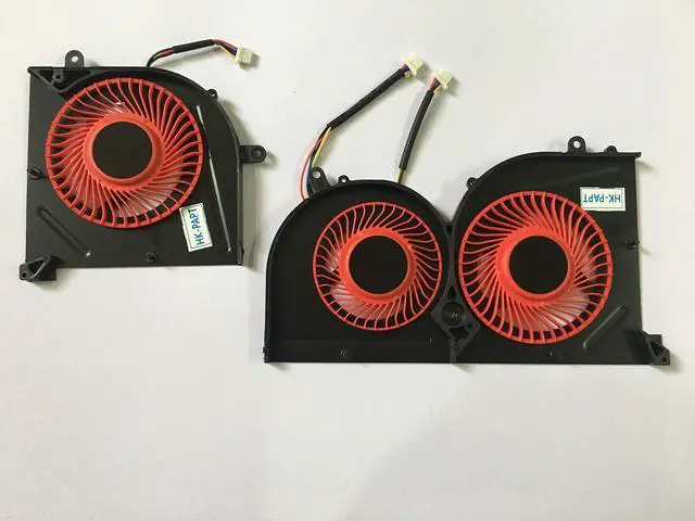 Alt view image 2 of 5 - HK-part Fan Replacement for MSI GS63VR Series GS63VR 6RF GS63VR 7RF GS63VR Stealth Pro MS-16K2 MS-17B1 BS5005HS-U2L1 BS5005HS-U2F1 Gpu CPU Cooling Fan