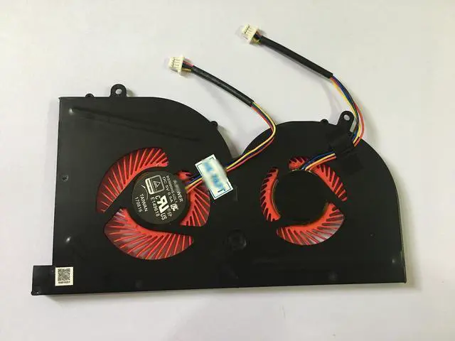 Alt view image 4 of 5 - HK-part Fan Replacement for MSI GS63VR Series GS63VR 6RF GS63VR 7RF GS63VR Stealth Pro MS-16K2 MS-17B1 BS5005HS-U2L1 BS5005HS-U2F1 Gpu CPU Cooling Fan