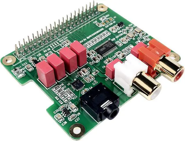 Main image of InnoMaker Rasp Pi HiFi DAC Hat PCM5122 Audio Sound Card Expansion Board for Raspberry Pi 4 3 B B+ Pi Zero W (DAC Hat)