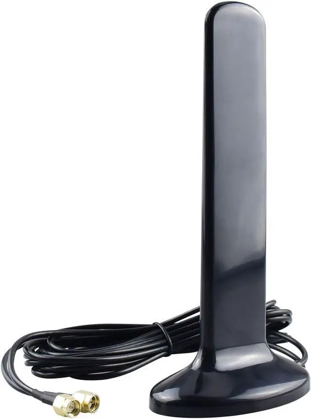 Main image of YOTENKO 2X2 MIMO 3G/4G/LTE/5G Universal Wide Band Antenna 12dBi Dual SMA Male Connectors Cable(2M/6.56FT) Weak Magnetic Base 700-5900MHz Omni-Directional Paddle Antenna