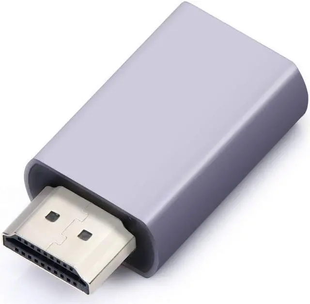 Alt view image 4 of 5 - Malarpon Hdmi Edid Emulator Passthrough 3rd Generrtion Aluminum fit Headlesskeep The EDID of The Monitor Active Switches and Extenders 1920x1080@59Hz 2P